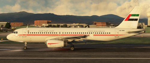 Fenix Airbus A320 A6-HMS PAB Airwing