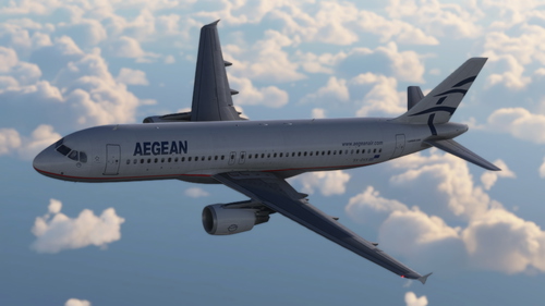 Fenix Airbus A320 Aegean Airlines Mini Fleet Pack | Cabin Textures | 4K