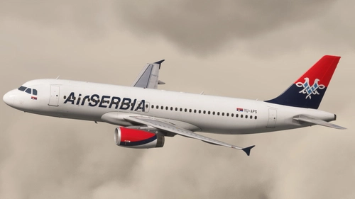 Fenix Airbus A320 Air Serbia | 4K
