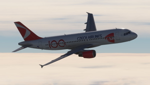 Fenix Airbus A320 Czech Airlines 100 Years Sticker | Custom Cabin | 4K thumbnail 8