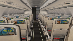Fenix Airbus A320 Czech Airlines 100 Years Sticker | Custom Cabin | 4K thumbnail 11