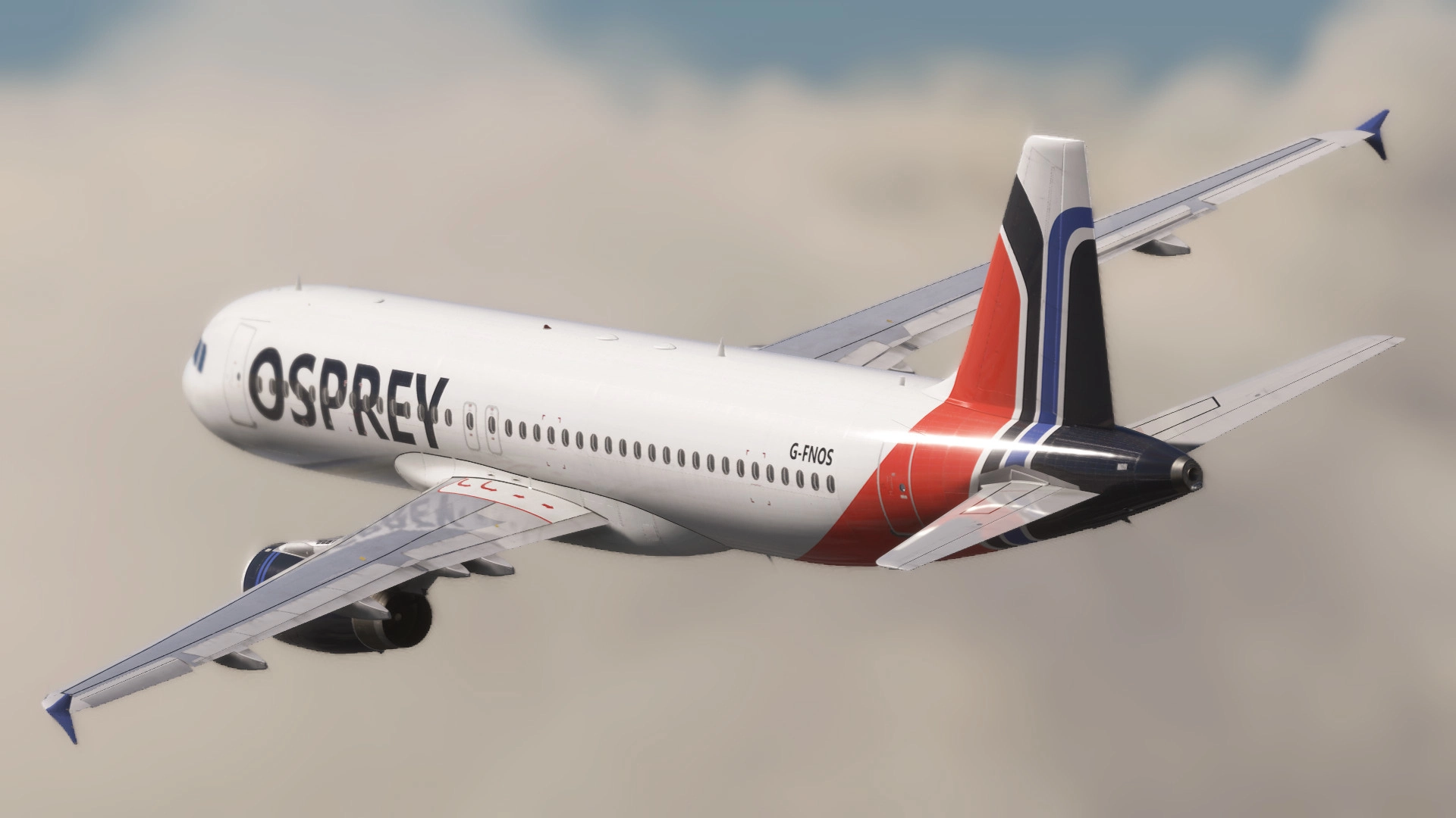 Fenix Airbus A320 Osprey Airways | Cabin | 4K - Image 1