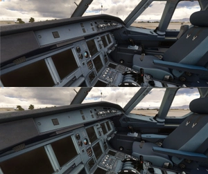 Fenix A320 Real Color Cockpit thumbnail 5