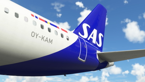 Fenix A320 IAE SAS Scandinavian Airlines OY-KAM 8K & 4K thumbnail 3