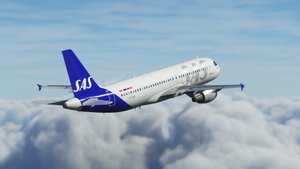 Fenix A320 IAE SAS Scandinavian Airlines OY-KAM 8K & 4K thumbnail 5