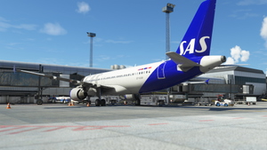 Fenix A320 IAE SAS Scandinavian Airlines OY-KAM 8K & 4K thumbnail 6