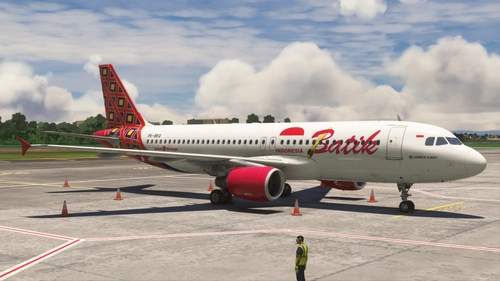 Fenix Simulations A320 V2B2 - Batik Air PK-BKQ (8K)