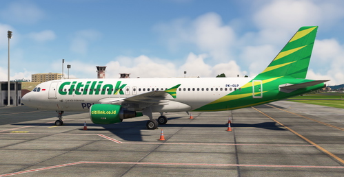 Fenix Simulations A320 V2B2 - Citilink PK-GLP (8K)