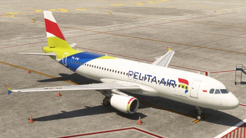 Fenix Simulations A320 V2B2 - Pelita Air PK-PWI (8K)