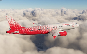 Fenix Simulation A320 Rossiya  RA-73207  [8K] w/Cabin thumbnail 2