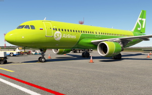 Fenix Simulation A320 S7-Siberia Airlines RA-73418 [8K] w/Cabin thumbnail 2