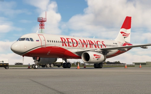 Fenix Simulation A320  Red Wings  VP-BWW [8K] w/Cabin