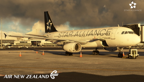 Fenix Simulations A320 - Air New Zealand (Star Alliance) | ZK-OJH