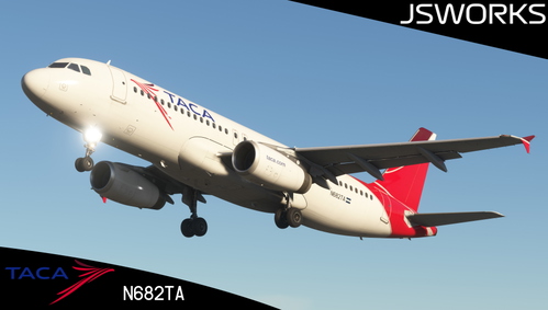 Fenix Simulations A320 - TACA Airlines (Standard Paint) N682TA