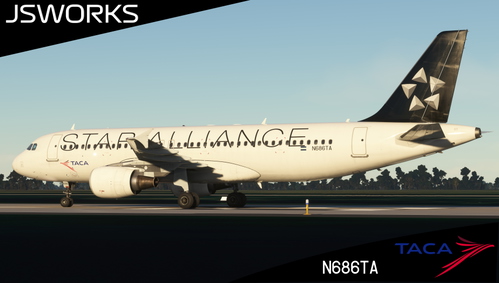 Fenix Simulations A320 - TACA Airlines (Star Alliance) N686TA