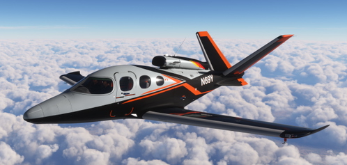 FFX SF50 Vision Jet N69Y and Hermes