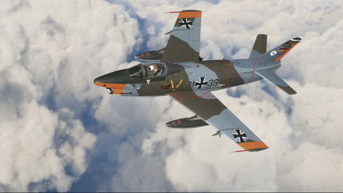 Fiat G91 R3 Luftwaffe 31+39