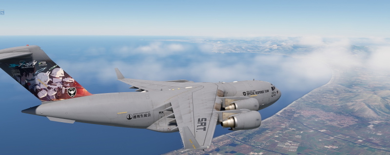 [Fictional] C-17 Blue Archive SRT Rabbit squad for Microsoft Flight ...