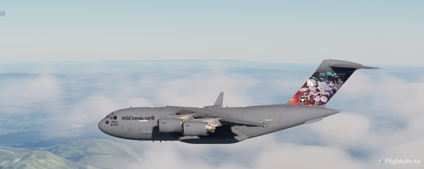 [Fictional] C-17 Blue Archive SRT Rabbit squad for Microsoft Flight ...