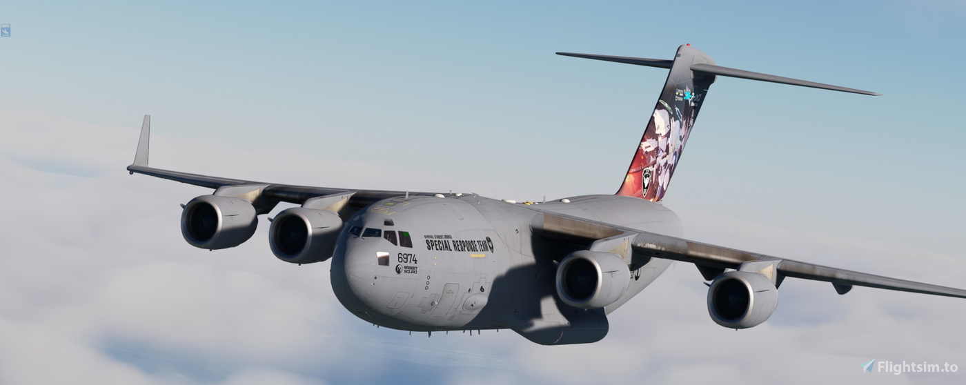 [Fictional] C-17 Blue Archive SRT Rabbit squad for Microsoft Flight ...
