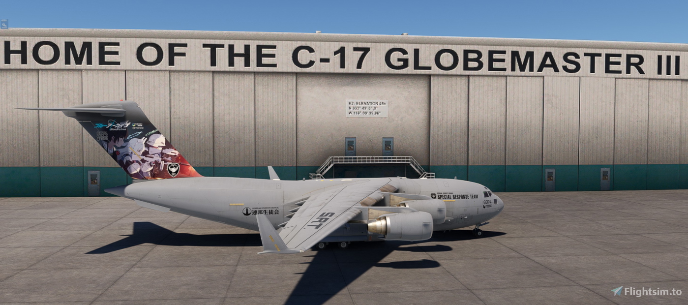 [Fictional] C-17 Blue Archive SRT Rabbit squad for Microsoft Flight ...