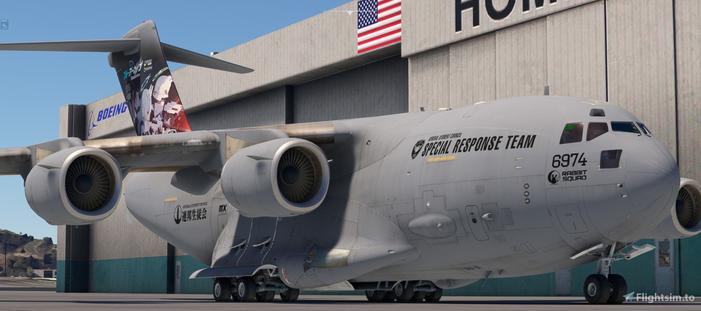 [Fictional] C-17 Blue Archive SRT Rabbit squad for Microsoft Flight ...