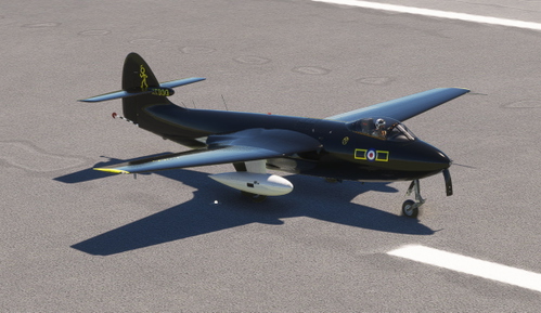 [FICTIONAL] RAF Hawker Sea Hawk No.16 Squadron "The Saints" 1990