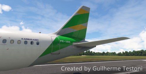 Fictional Livery LATAM Brasil PR-XBG (CFM) for Fenix A320