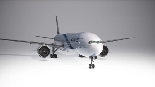 [FICTIONAL] PMDG Boeing 777-300ER EL AL (4X-ECB | Netanya) 8K Livery