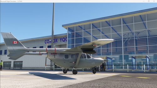 Fictitious  livery  C337  Sky master RCAF