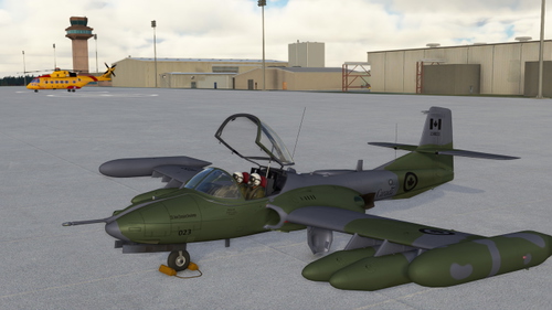 Fictitious   A-37    Dragonfly  RCAF camouflage