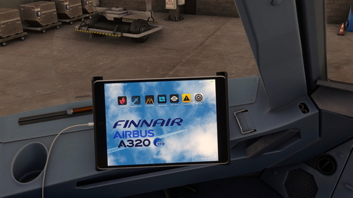 Finnair EFB Wallpaper | Fenix A320 Block 2