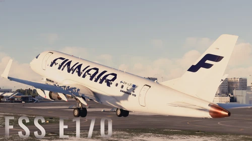 Finnair Embraer E170 OH-LEI - FlightSim Studio 