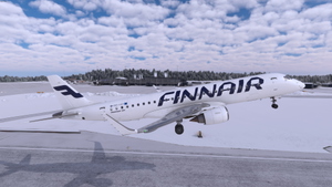 Finnair Embraer E190 OH-LKP- FlightSim Studio thumbnail 3