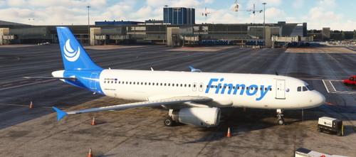 Finnoy Fenix A320 OH-FNF Livery 4k