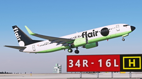 Flair Airlines C-FFLC - PMDG 737-800
