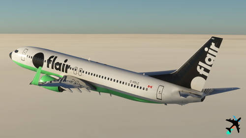 Flair [C-FFLC] | PMDG B737-800BW