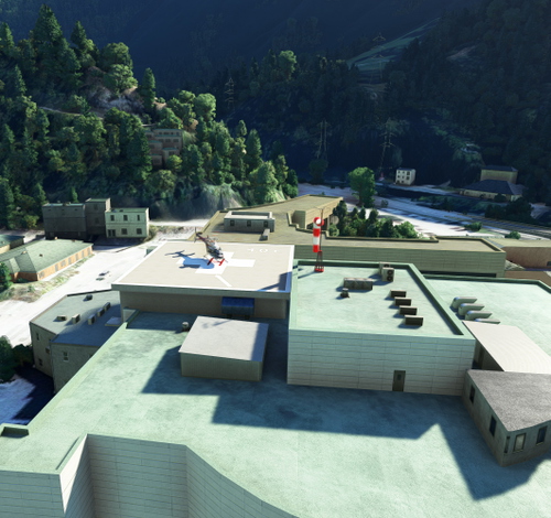 FLH148, Héliport Hopital Moutiers