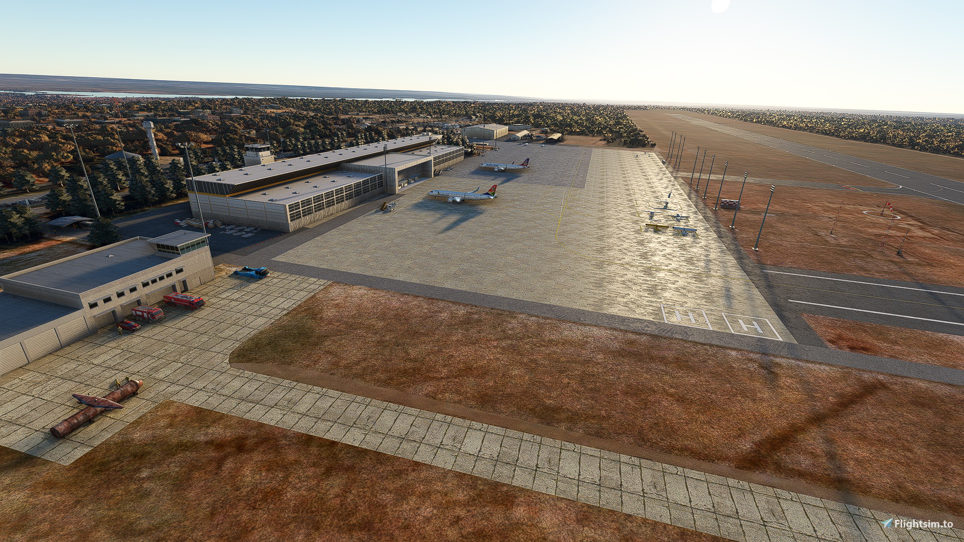 (FLHN) Livingstone Intl Airport Zambia - Image 2