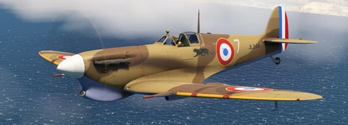 Flight Replicas Spitfire Mk.VB 'Jl244 / 7' of GC II/7 (Free French)