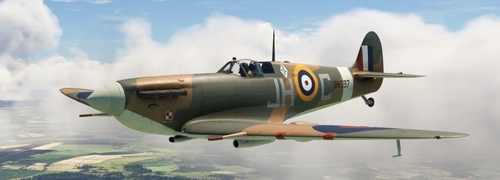 Flight Replicas Spitfire VB - BM597/G-MKVB