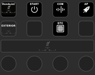 FlightFX  MG Honda Jet  - HJET - Streamdeck Plus profile