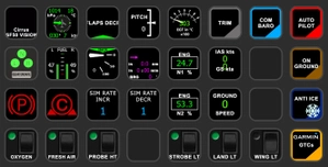 FlightFX Cirrus SF50 Vision AAO Scripts & StreamDeck XL Profile & StreamDeck + Profile thumbnail 2