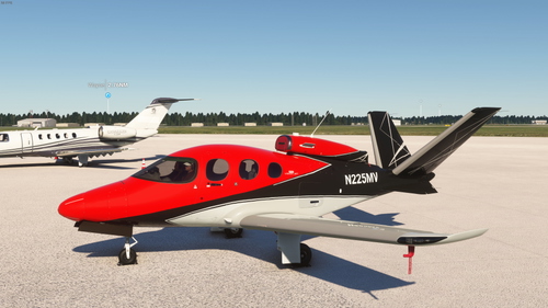 FlightFX Cirrus SF50 Vision Jet G2 N225MV