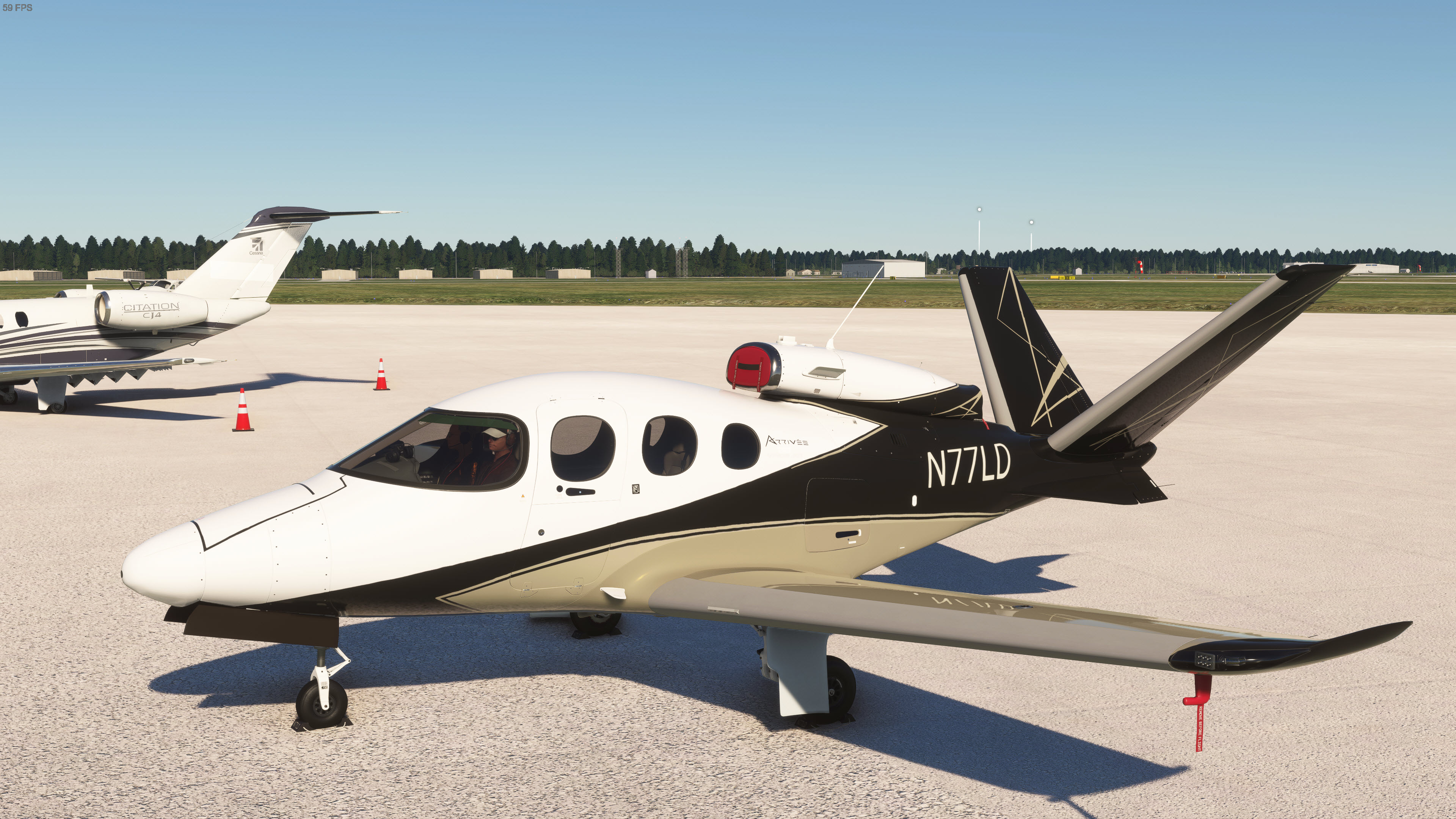 FlightFX Cirrus SF50 Vision Jet G2 N77LD - Aircraft Liveries for