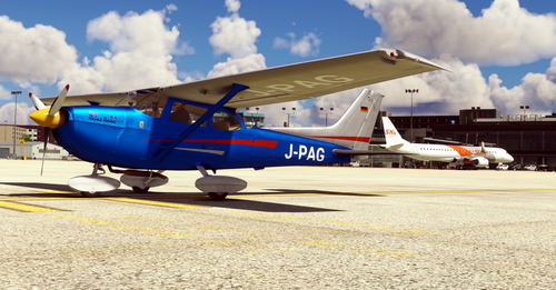 Flightsim Pictures Scott Livery for Bagolu Reims Rocket C172