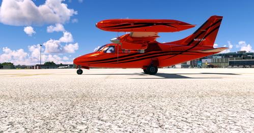 Flightsim Pictures Scott Livery for the  Microsoft/iniBuilds Mitsubishi MU-2