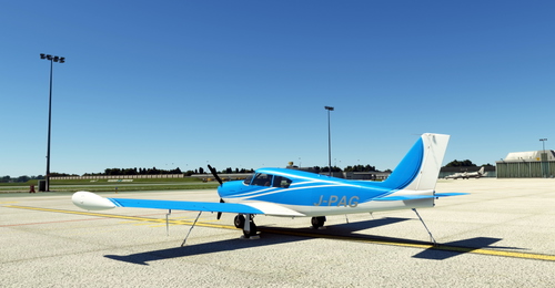 Flightsim Pictures Scott Livery for the A2A PA24-250Comanche  Cust Reg