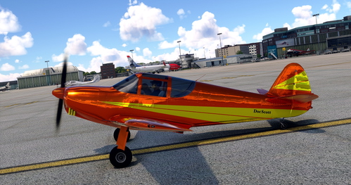 Flightsim Pictures Scott livery for the Aeroplane Heaven Globe Swift  GC1a