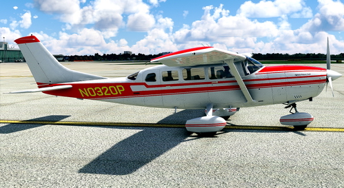 Flightsim Pictures Scott livery for the Carenado Cessna 207  Stationair